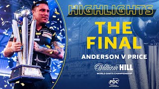 PRICE RULES THE WORLD  Final Highlights  202021 William Hill World Darts Championship [upl. by Tiffanie]