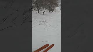 Skiing Killington VT woods [upl. by Layman]