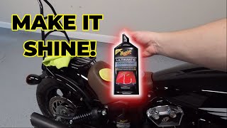 Motorcycle Maintenance  Removing Scratches and Blemishes [upl. by Binky]