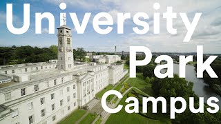 University Park Campus tour  University of Nottingham [upl. by Nylram800]