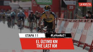 Stage 11  Last KM  LaVuelta21 [upl. by Kcaz]