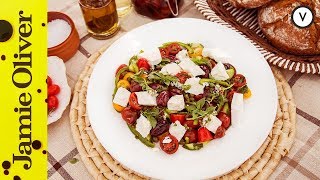 How To Make Greek Salad  Akis Petretzikis [upl. by Magree]