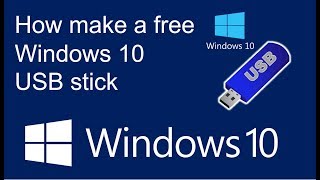 How to Create Windows 10 Bootable USB Flash Drive [upl. by Alegnatal]