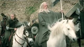 Gandalf Arrives At Edoras  The Lord of the Rings HD [upl. by Head930]