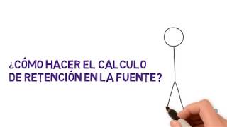 ¿Cómo hacer el cálculo de retención en la fuente [upl. by Huberman]