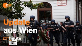 Terror in Wien Fakten und Hintergründe I ZDFheute live [upl. by Gilford]