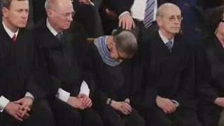 Justice Ginsburg I drank before presidents speech [upl. by Nref]