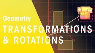 Transformations amp Rotations  Geometry  Maths  FuseSchool [upl. by Balch]