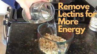 How to Remove Lectins from Nuts Seeds and Legumes to Give You More Energy [upl. by Ahtennek324]