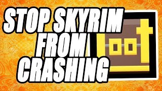 How To Fix Skyrim From Crashing Tutorial [upl. by Flossy742]