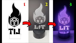 How to PROPERLY Laser Engrave Acrylic  LIT Tutorials [upl. by Ahsienat]