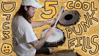 5 Cool Punk Drum Fills [upl. by Anaek]