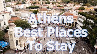 Where To Stay in Athens Greece  All The Best Hotels amp Places [upl. by Cart996]