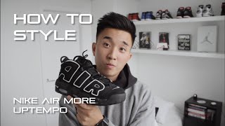 How to style Nike Air More Uptempo [upl. by Onitnelav65]