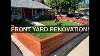 Front Yard Renovation  Landscaping  DIY [upl. by Pyle]