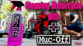 MucOff Motorcycle Cleaner Review Video Tracy Motorsports [upl. by Ainniz]