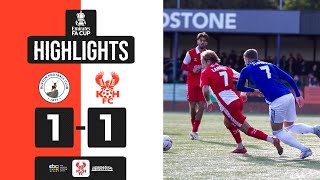 📺 HIGHLIGHTS  28 Sept 24  Buxton 11 Harriers [upl. by Aiciruam165]