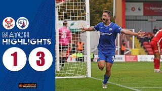 HIGHLIGHTS  Kidderminster Harriers 13 Spireites [upl. by Janek781]