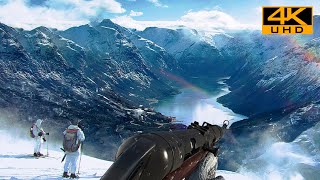 Snowblind  Immersive Realistic Ultra Graphics Gameplay 4K UHD 60FPS Battlefield [upl. by Yeniffit]