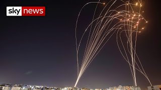 Israel Unrest Hamas launches rocket attack on Tel Aviv [upl. by Jarl261]