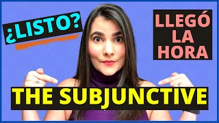 When to use SUBJUNCTIVE in Spanish  Introduction to the PRESENT SUBJUNCTIVE [upl. by Lajib]