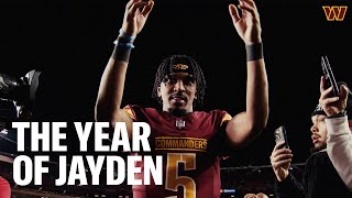 The Year of Jayden  2024 NFL Season  Washington Commanders [upl. by Anaili]