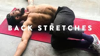 Back Stretches for FLEXIBILITY Thoracic Spine Mobility [upl. by Akalam]