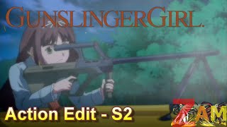 Gunslinger Girl S2 Action edit [upl. by Friede305]