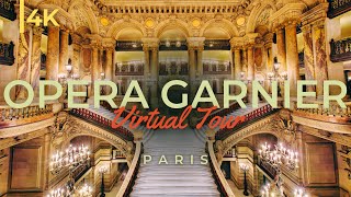 Opera Garnier 4K  Inside Paris Opéra [upl. by Ellehsal122]