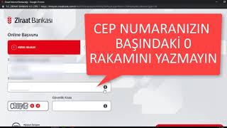 Ziraat İnternet Bankacılığı Açma wwwziraatbankcomtr [upl. by Aprile]