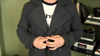 Pea Coat Perfection Stylish Mens Outerwear for Winter [upl. by Assirual853]