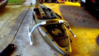 Cheap Kayak Outrigger Tutorial [upl. by Eliot]