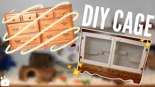 DIY homemade hamster cage [upl. by Jasmin]