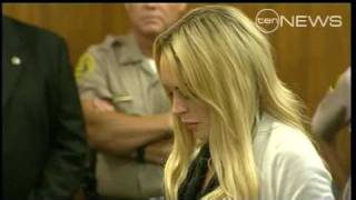 Lindsay Lohan Sentenced to Jail [upl. by Leopold]