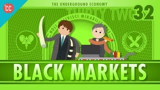 The Underground Economy Crash Course Economics 32 [upl. by Aiceled]