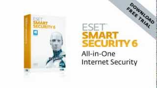 ESET Smart Security 6 Allinone Internet security solution [upl. by Llertnom]