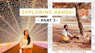 PART 3 Exploring Kansai Japan with Kintetsu Rail Pass  Nara Nabana no Sato Toba amp Mie [upl. by Orimisac112]