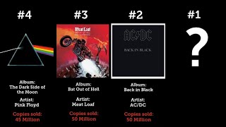 Top 50 Best Selling Albums Of All Time [upl. by Ahseiyt26]