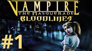 Vampire The Masquerade – Bloodlines Walkthrough part 1 [upl. by Higginson]