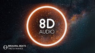 Flow State Music 8D AUDIO Binaural Theta Waves  Improve Concentration [upl. by Sarette]