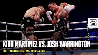 FIGHT HIGHLIGHTS  Kiko Martínez vs Josh Warrington [upl. by Joby]