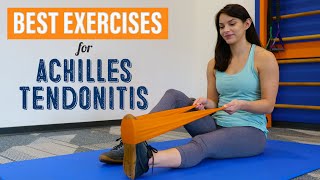 Stretches to Help Improve Achilles Tendonitis [upl. by Retsevel]