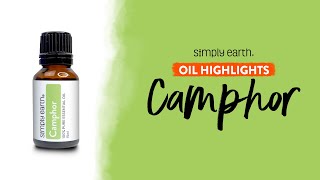 Awesome Benefits of Camphor Essential Oil [upl. by Corabel]