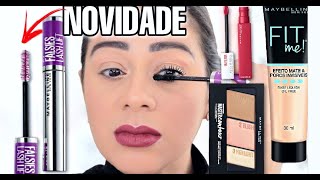 Máscara The falsies lash lift Maybelline  novidade de make [upl. by Eciuqram414]