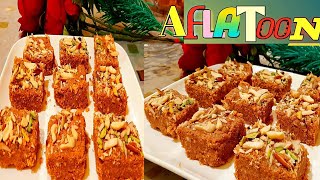 Aflatoon RecipeHow To Make Mumbai Famous Aflatoon Sweet Recipe By Razmina kitchen [upl. by Hsuk]