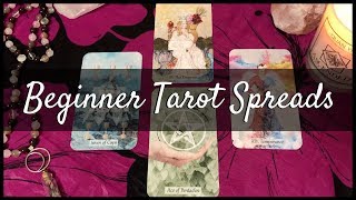 Basic Tarot Card Spreads for Beginners [upl. by Ettelliw]