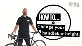 How to change your handlebar height [upl. by Nylitsirk]