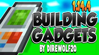 Building Gadgets by DireWolf20 World of Forge Mods Minecraft 1144 [upl. by Wun]