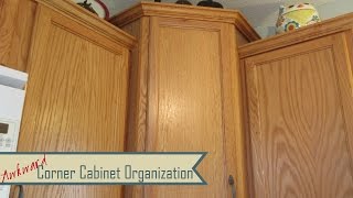 Kitchen Organization Awkward Corner Cabinets amp Lazy Susans [upl. by Kennan]