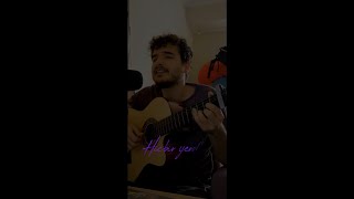 Seda Tripkolic  Gözlerinin Yeşilini Özledim Gitar Cover [upl. by Phenica763]